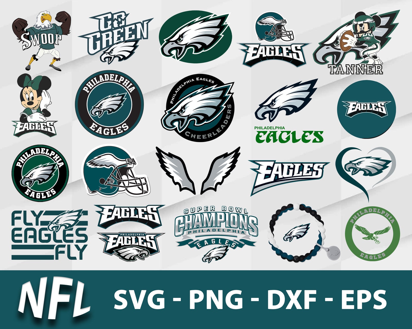 Philadelphia Eagles Svg Bundle, Philadelphia Eagles Svg, Sport Svg, Nf