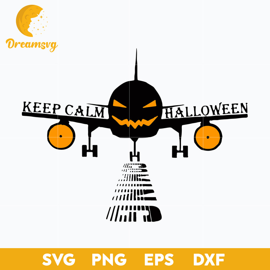 Pilot Halloween Is Coming Keep Calm Halloween svg, Halloween svg, png, dxf, eps digital file.