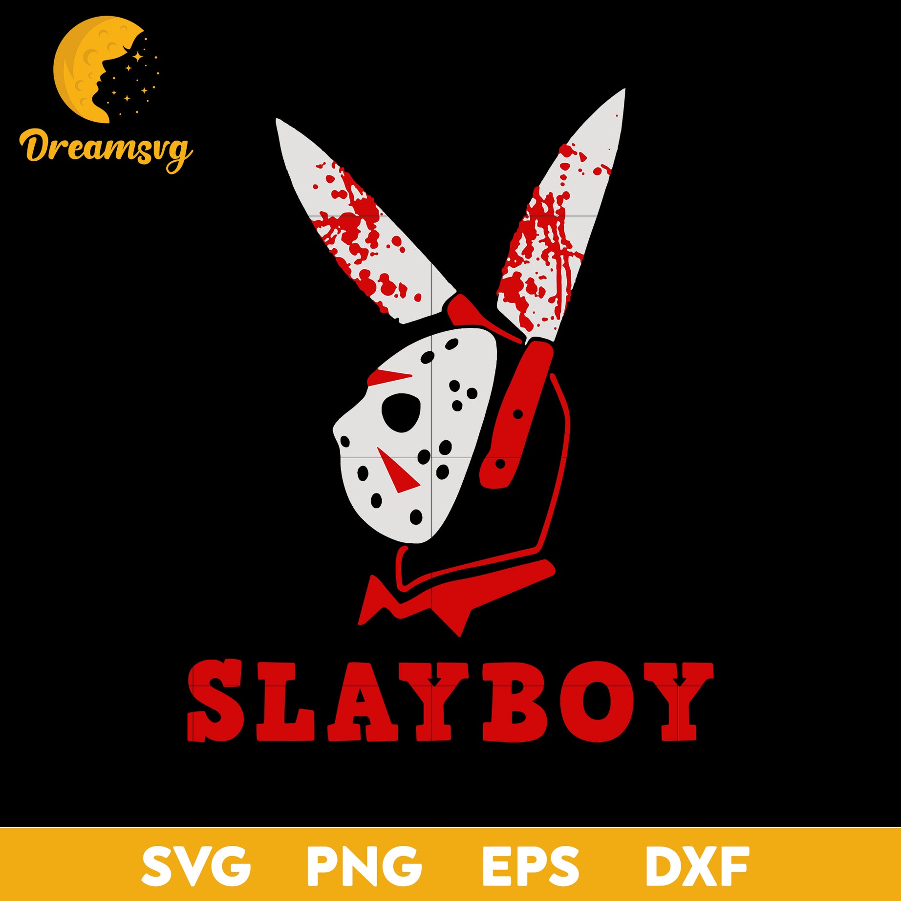 Slayboy svg, Halloween svg, png, dxf, eps digital file.