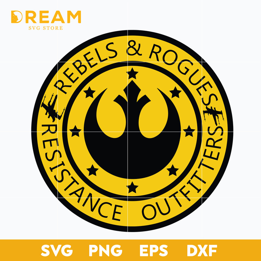 Star Wars , Star Wars Svg, Movie Svg, Star wars svg, png, dxf, eps digital file STW06122062L
