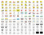 528+ Spongebob Svg Bundle, Spongebob Svg, Gary Svg, Squidward Svg, Patrick Svg, Cricut File, Kids Svg, Vector Svg, Cartoon svg, png, dxf, eps digital file