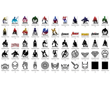 216+ Superhero SVG Bundle, Marvel SVG Mega Bundle, Iron Man Svg, Capta ...