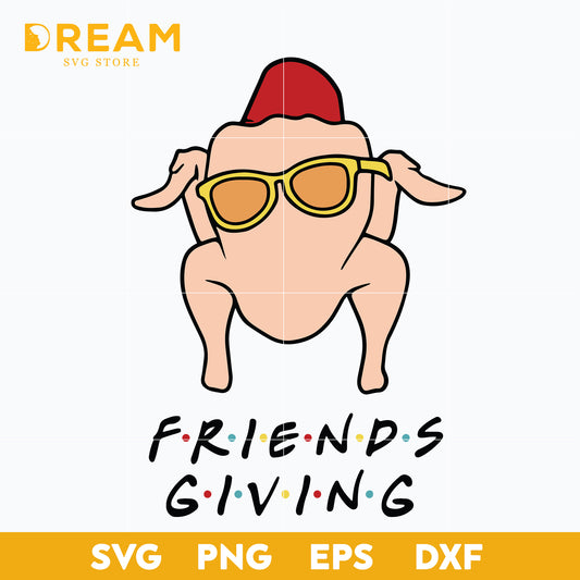 Friends giving svg, thanksgiving day svg, png, dxf, eps digital file TGV0311208L