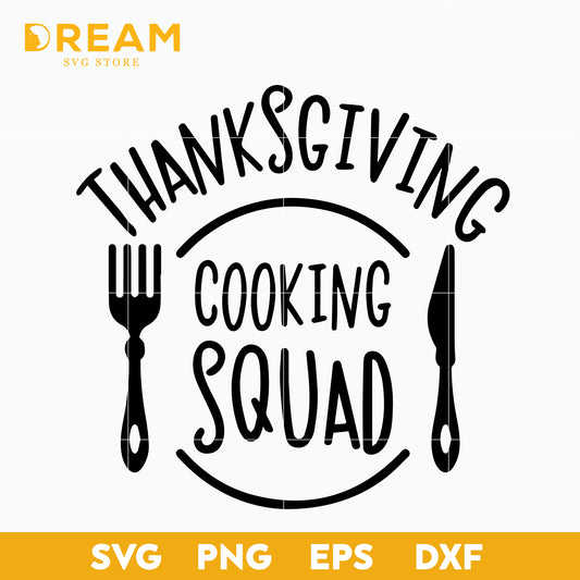 Thanksgiving cooking squad svg, thanksgiving day svg, png, dxf, eps digital file TGV04112012L
