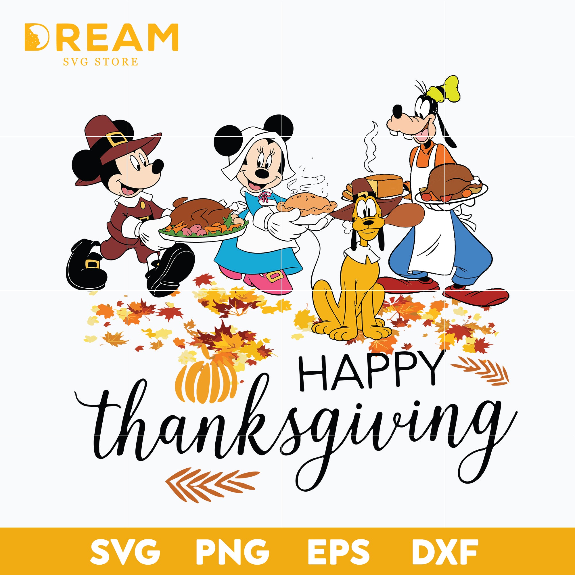 Happy thanksgiving svg, thanksgiving day svg, png, dxf, eps digital file TGV05112010L