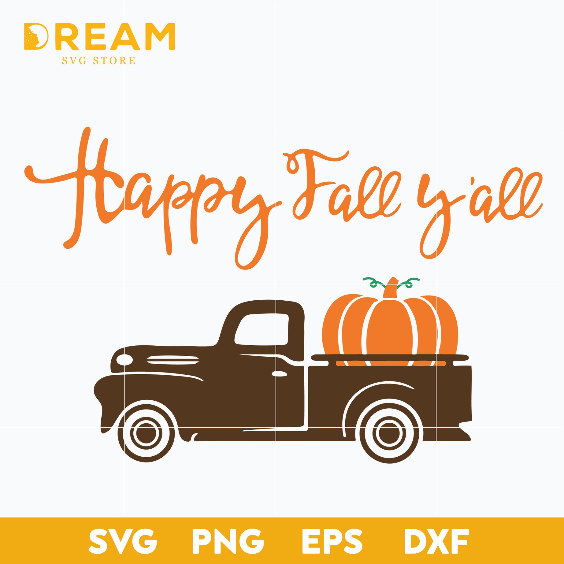 Happy fall y'all svg, Thanksgiving day svg, png, dxf, eps digital file TGV0711205L