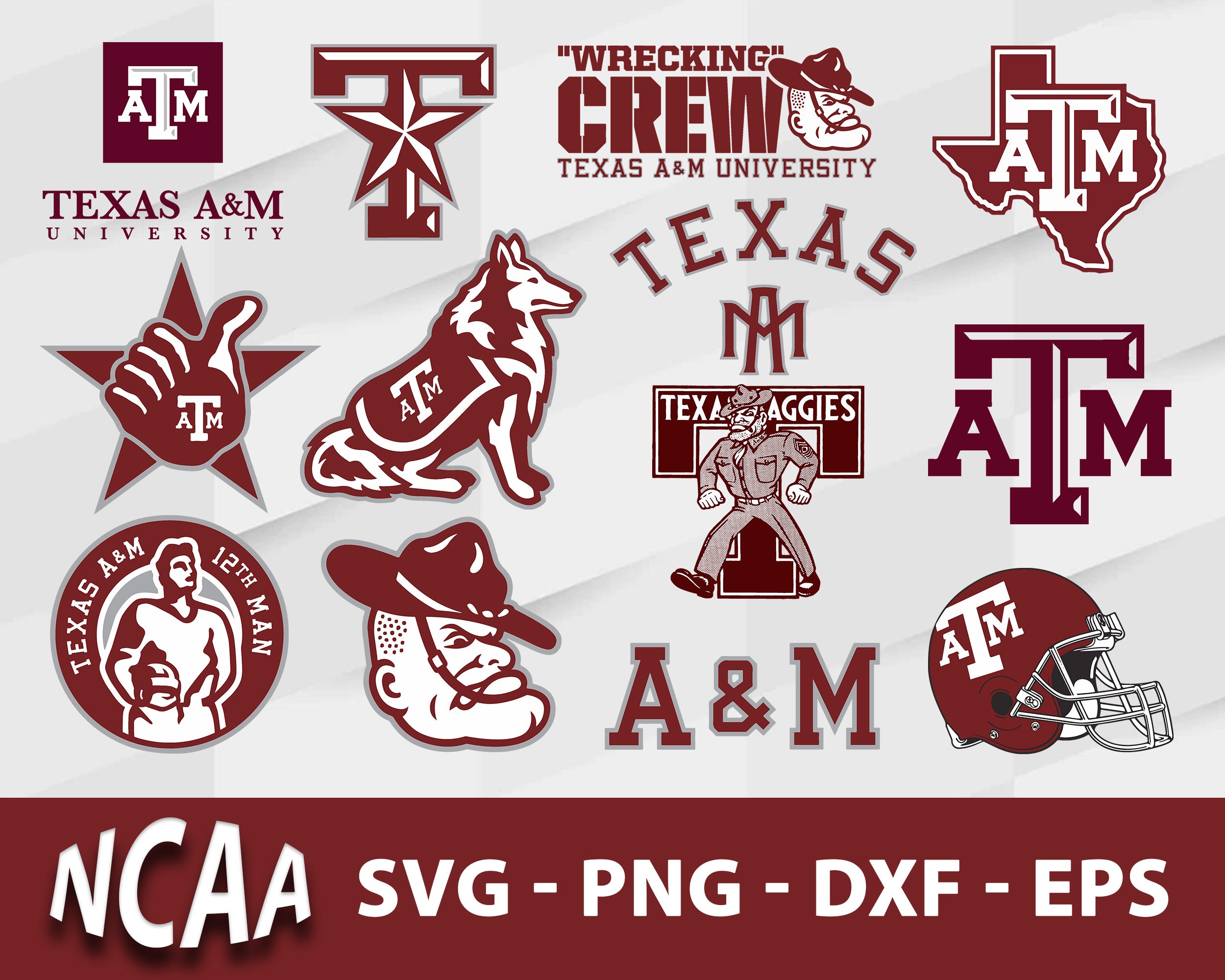 Texas A&M Aggies Svg Bundle, Texas A&M Aggies Svg, Sport Svg, Ncaa Svg ...