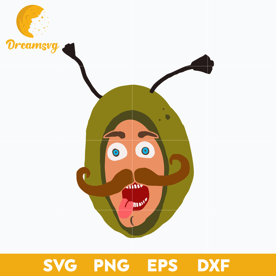 The Caterpillar Head Halloween svg, Halloween svg, png, dxf, eps digital file.