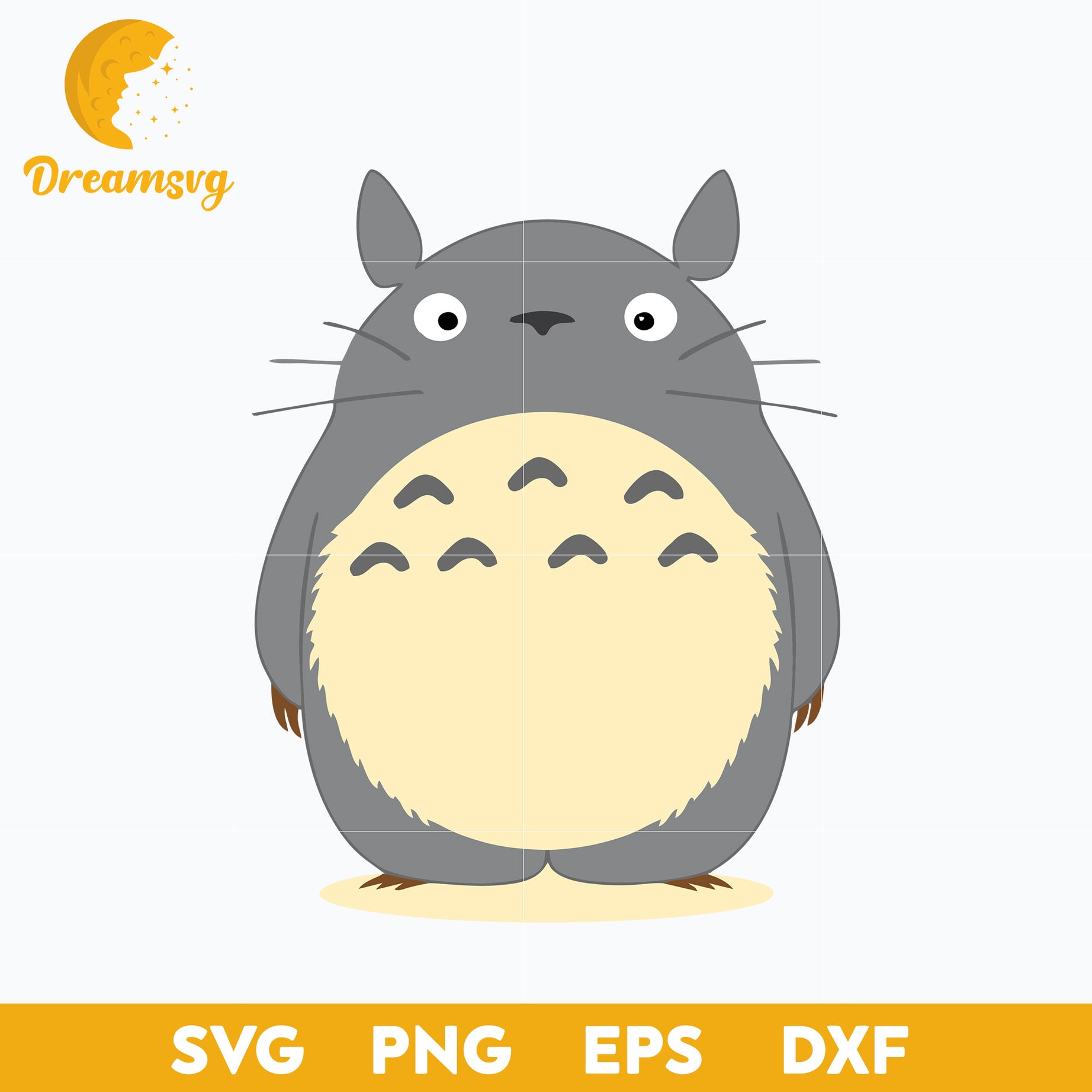 My Neighbor Totoro Svg, Totoro Svg, cartoon svg, png, dxf, eps digital file