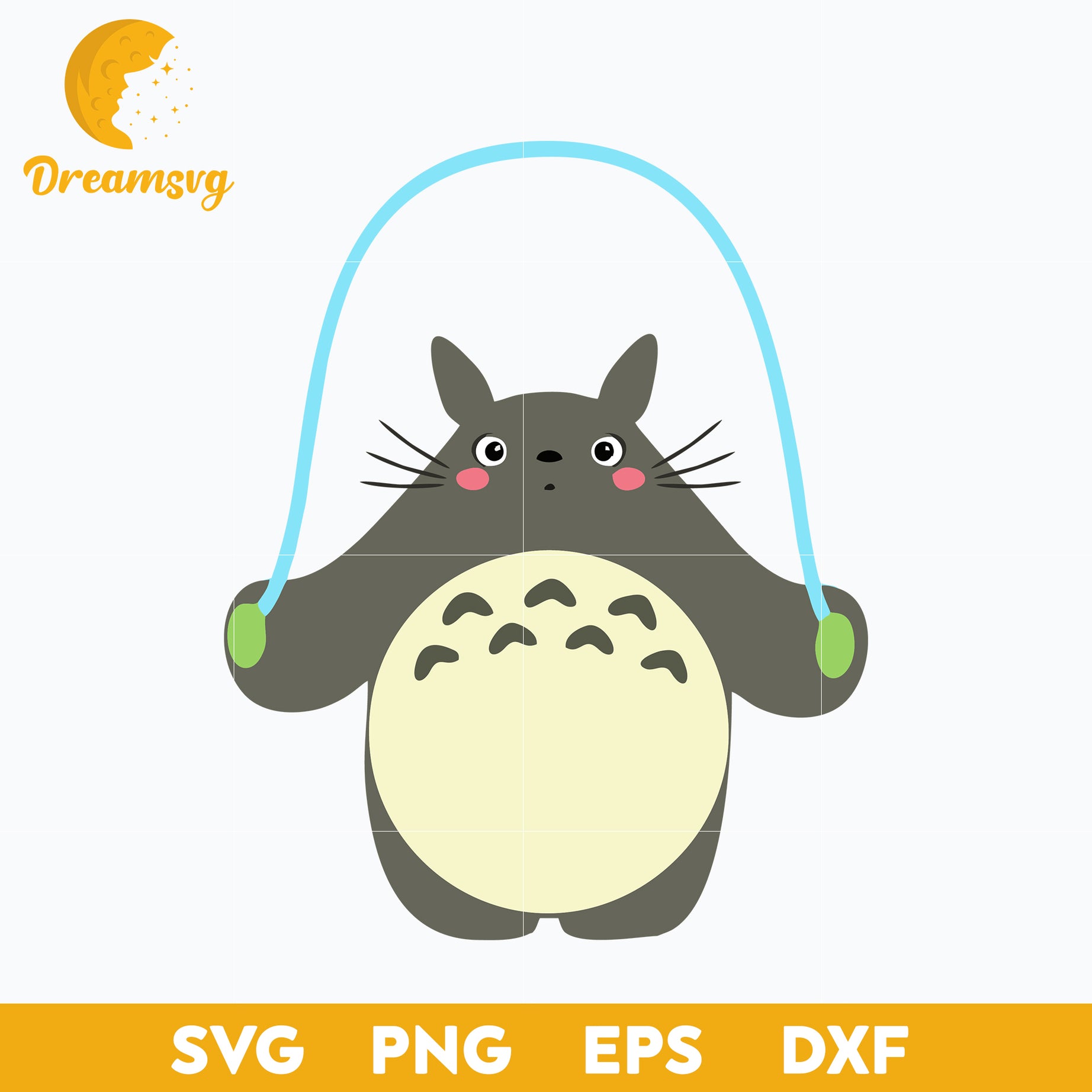 My Neighbor Totoro Svg, Totoro Svg, cartoon svg, png, dxf, eps digital file