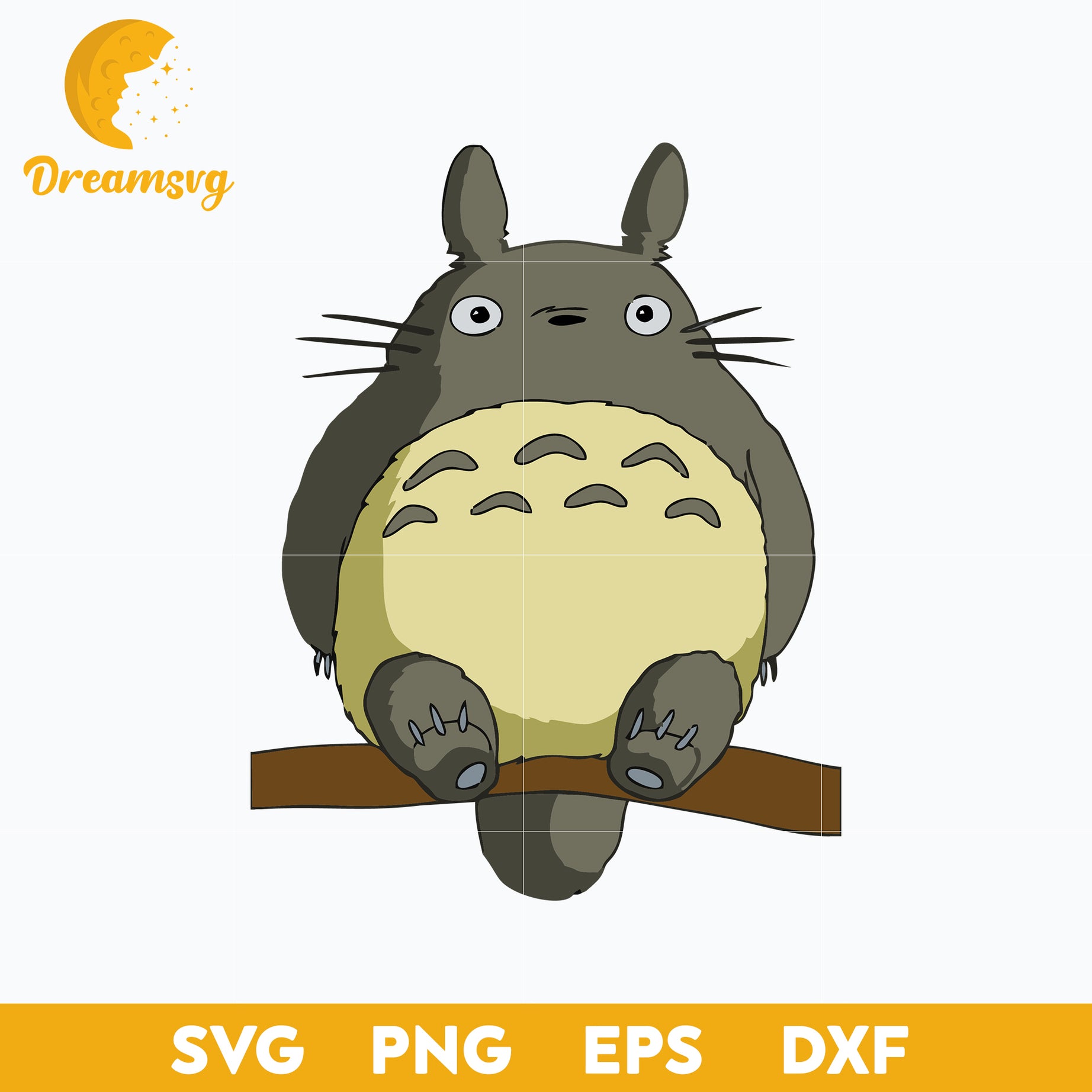 My Neighbor Totoro Svg, Totoro Svg, cartoon svg, png, dxf, eps digital file