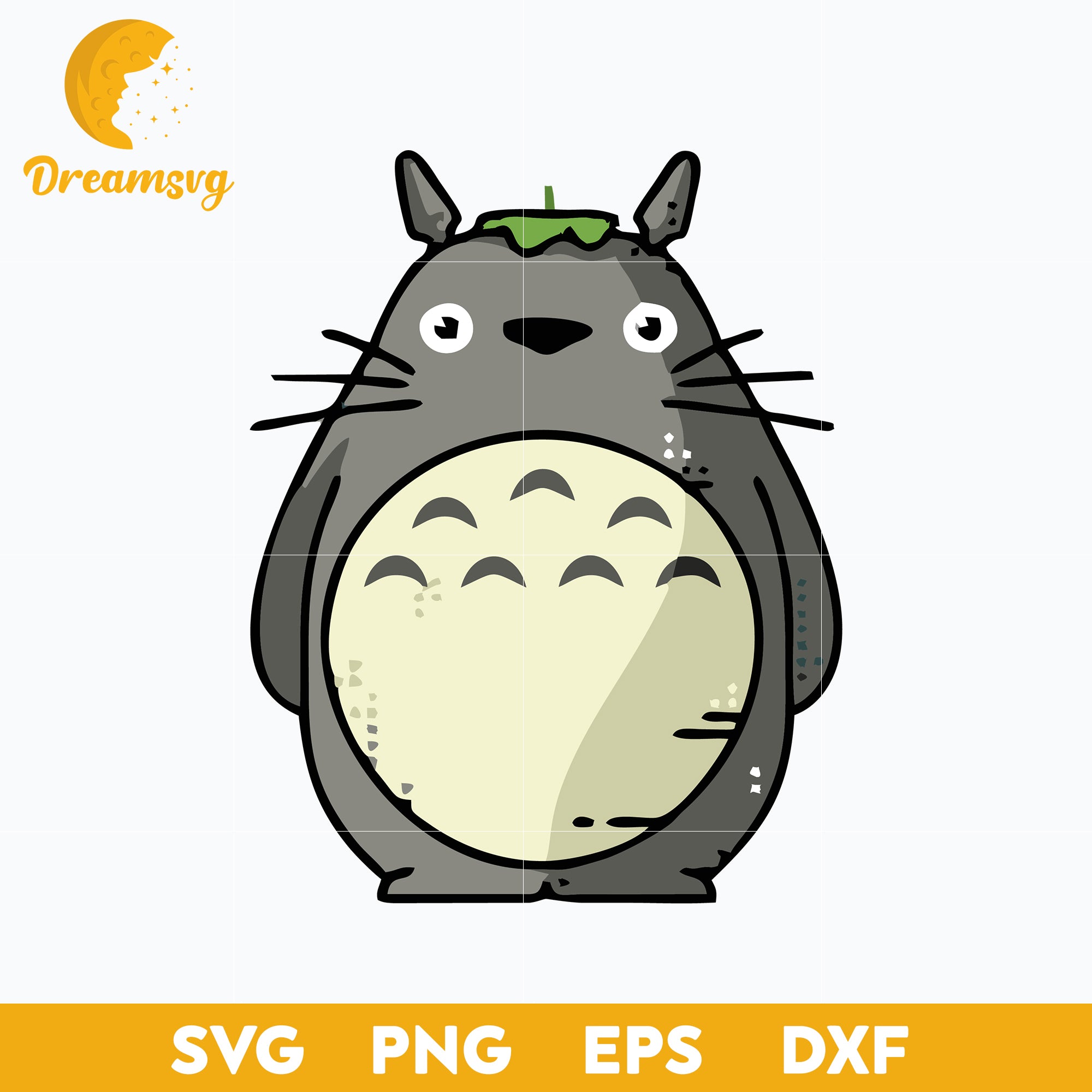 My Neighbor Totoro Svg, Totoro Svg, cartoon svg, png, dxf, eps