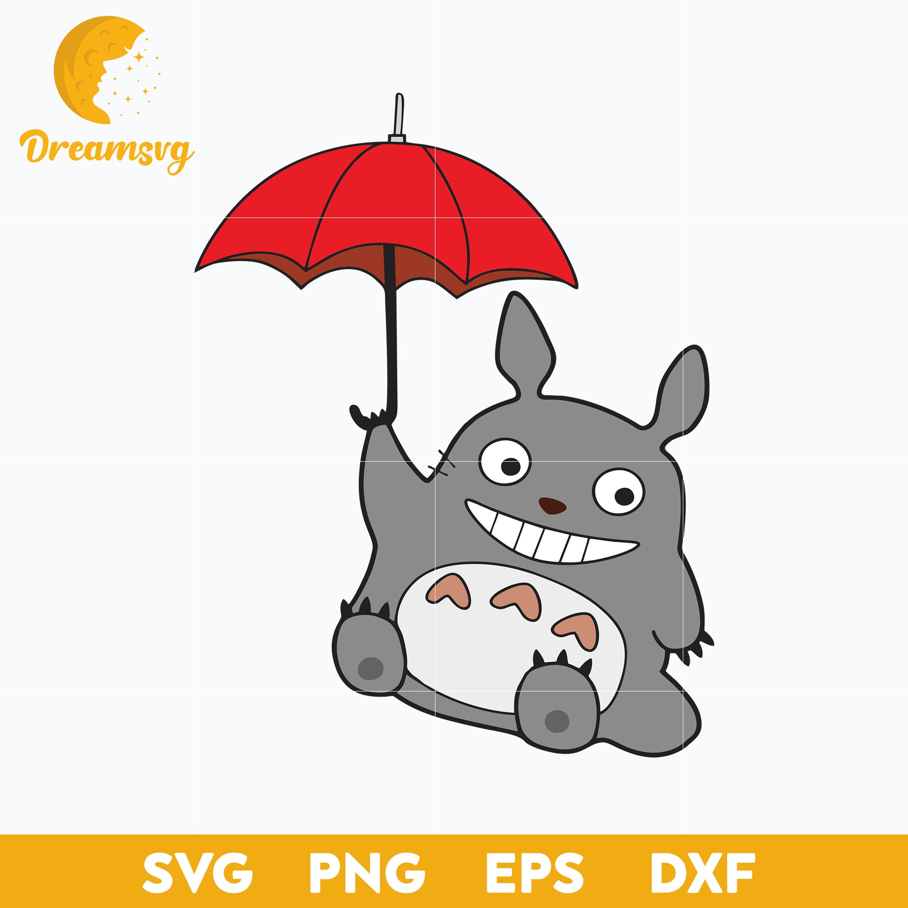 My Neighbor Totoro Svg, Totoro Svg, cartoon svg, png, dxf, eps digital file