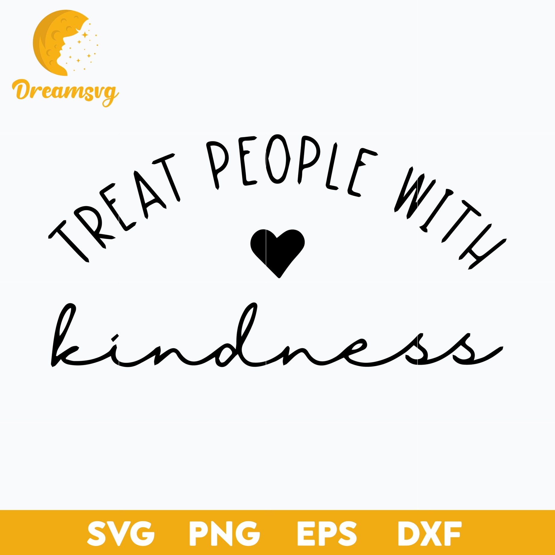 Treat People With Kindness svg, Halloween svg, png, dxf, eps digital file.