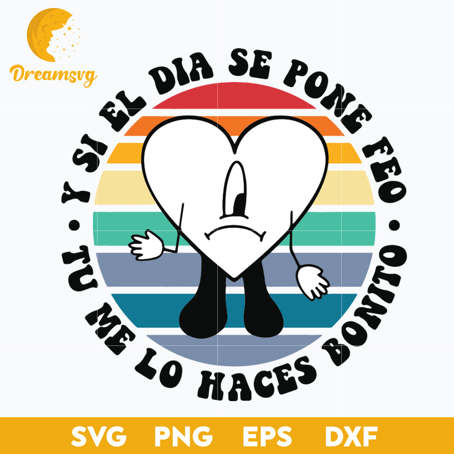 Bad Bunny svg, Un Verano Sin Ti Svg, layered svg, cricut svg, files for cricut, png, dxf, eps digital file.