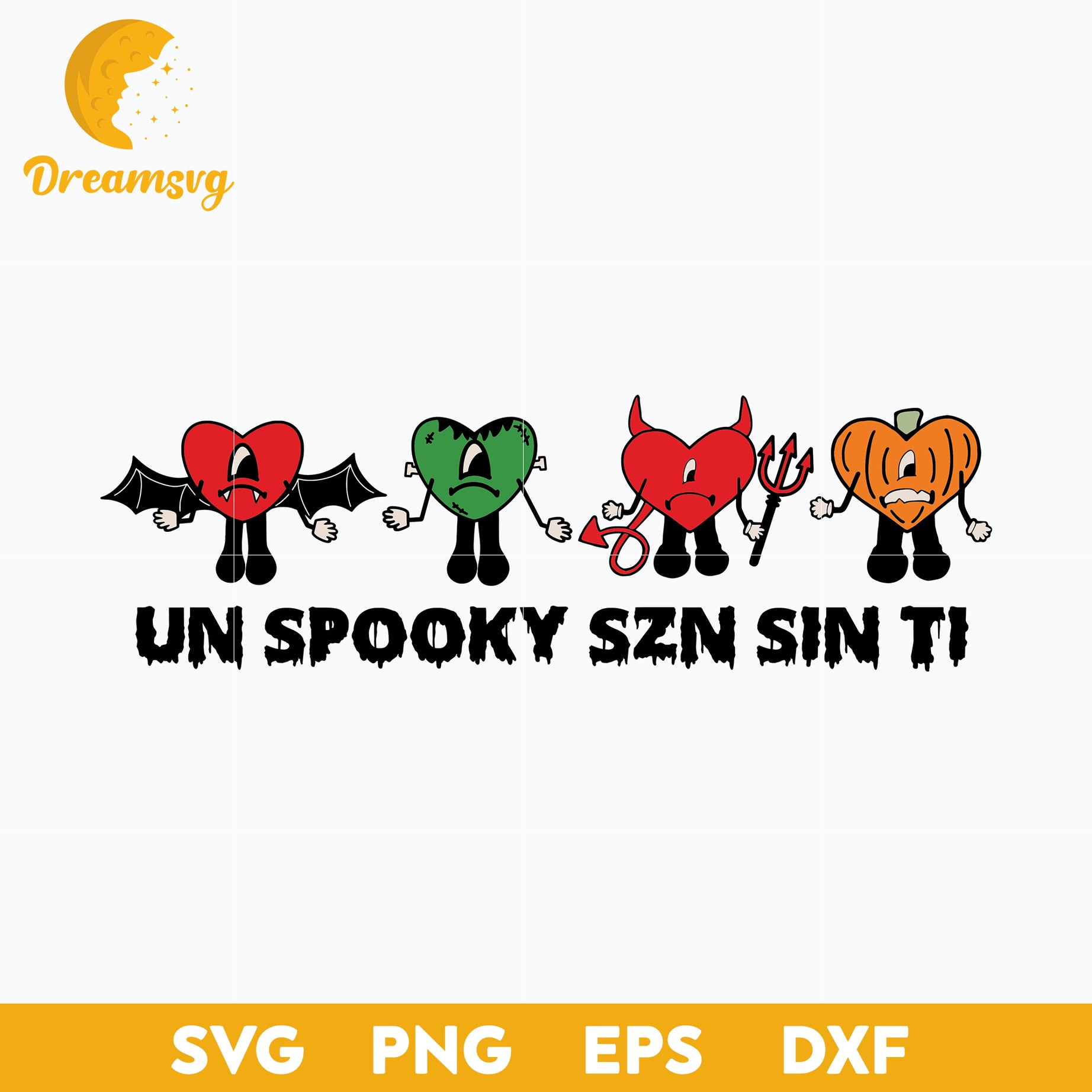 Un Verano Sin Ti Halloween Svg, Un Spooky SZN Sin Ti Svg, Un Verano Sin Ti Svg, Halloween Svg, png, dxf, eps digital file
