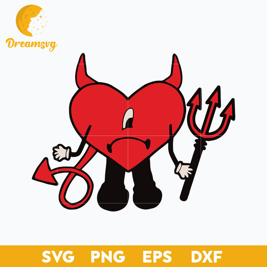Bad Bunny Halloween Svg