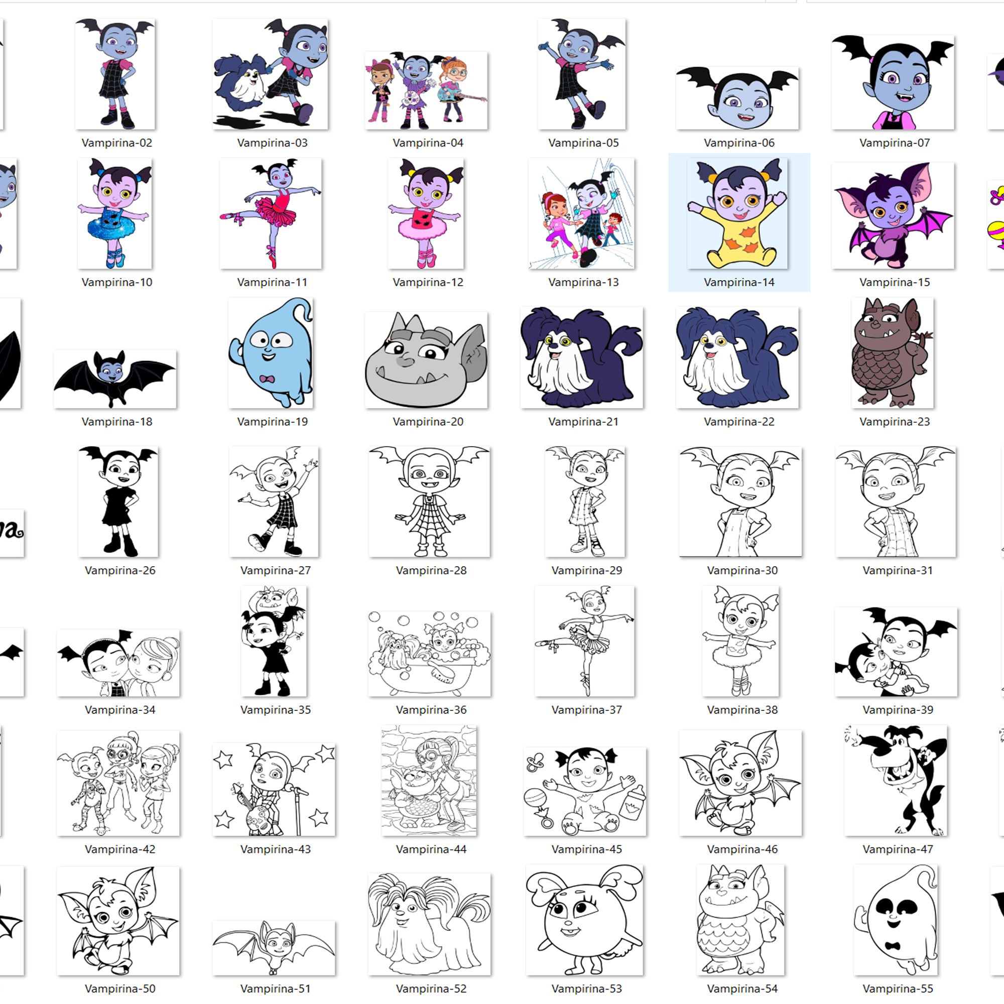 220+ Vampirina Svg Bundle, Disney Svg, Vampirina Svg, Vampirina Character, Vampirina Clipart, Vampirina Vector, Cartoon svg, png, dxf, eps digital file