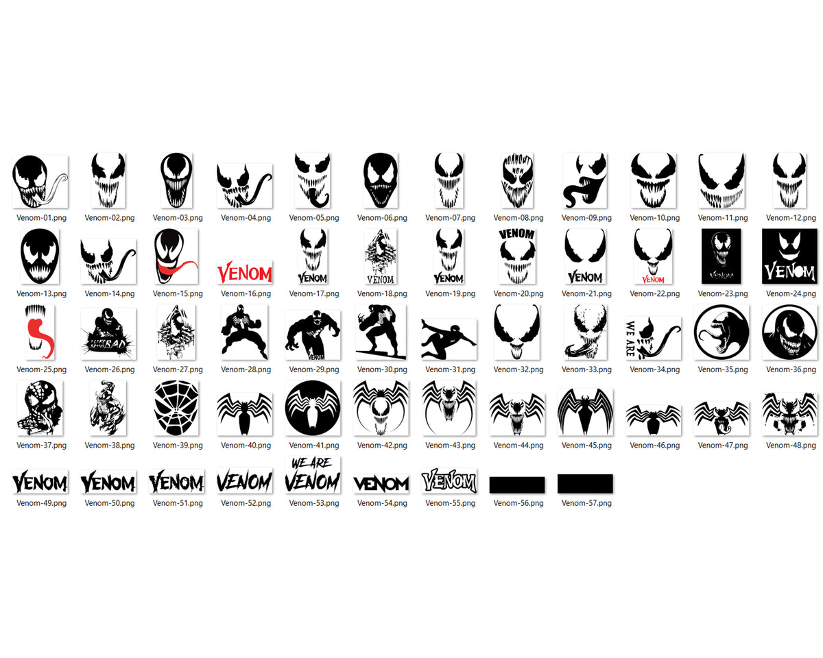 288+ Venom Spiderman SVG Bundle , Venom SVG, Marvel Venom SVG Files, U ...