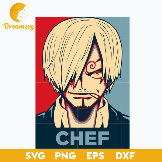 Vinsmoke Sanji Svg, One Piece Svg, Sanji One Piece Svg, Sanji Svg, One Piece Anime Svg, Anime Svg, png, eps, dxf digital download.