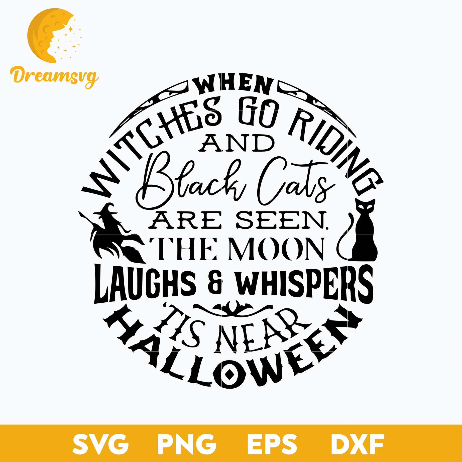 When witches go riding svg, Halloween svg, png, dxf, eps digital file.