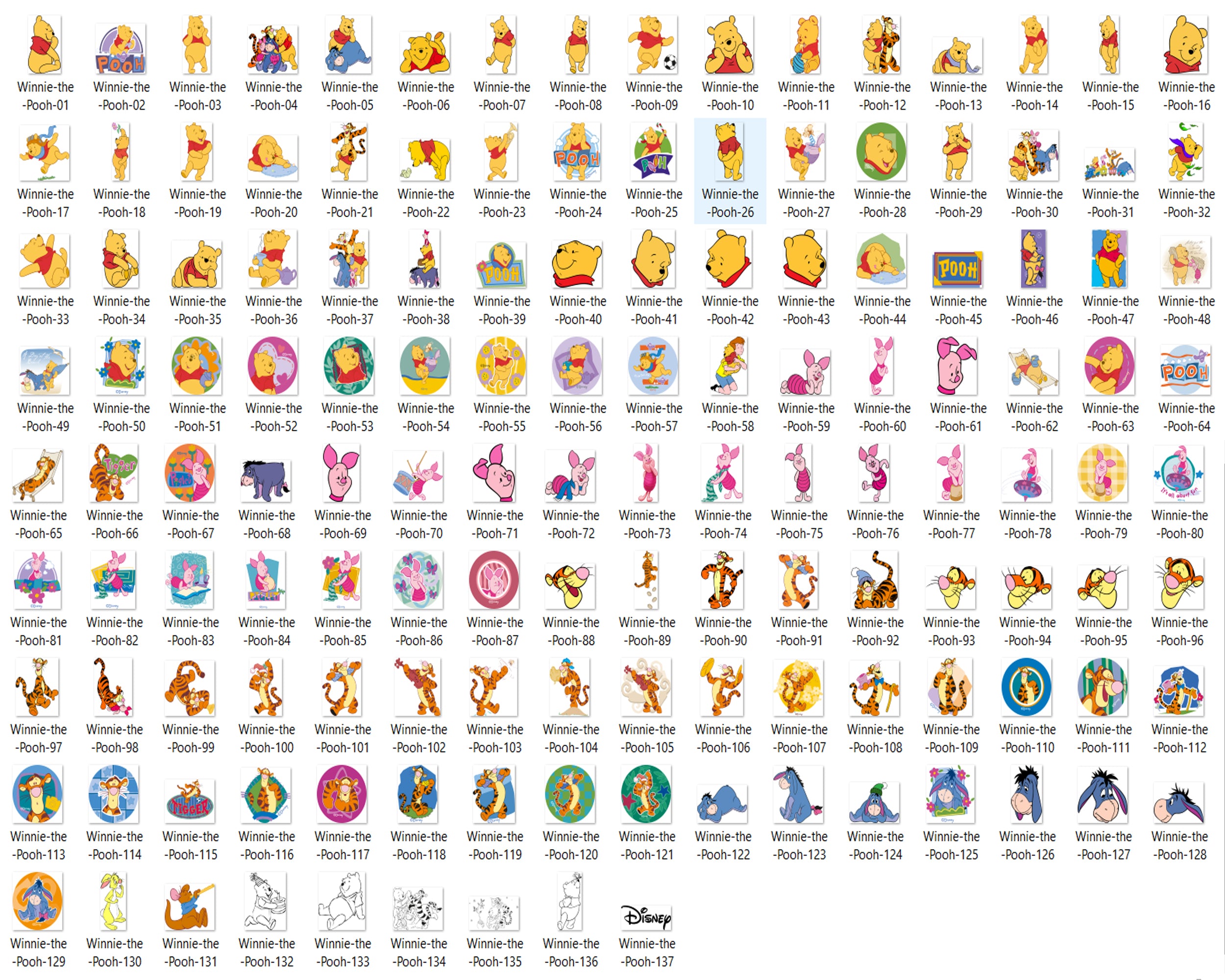 528+ Winnie The Pooh LAYERED SVG Designs, Pooh svg png bundle for cricut, Tigger Eeyore and Piglet files, Cartoon svg, png, dxf, eps digital file