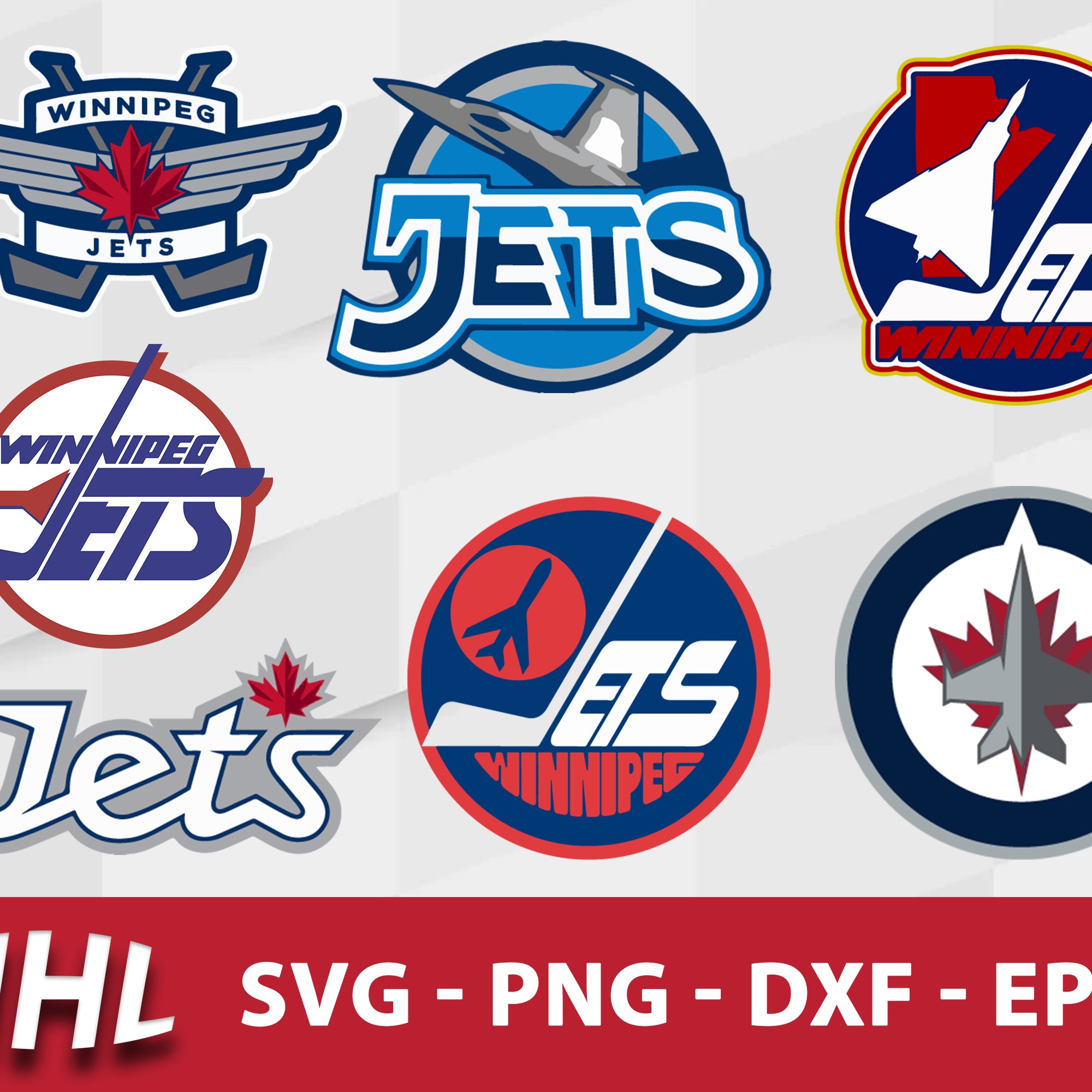 Winnipeg Jets Svg Bundle, Winnipeg Jets Svg, Sport Svg, Nhl Svg, Png, Dxf, Eps Digital File.