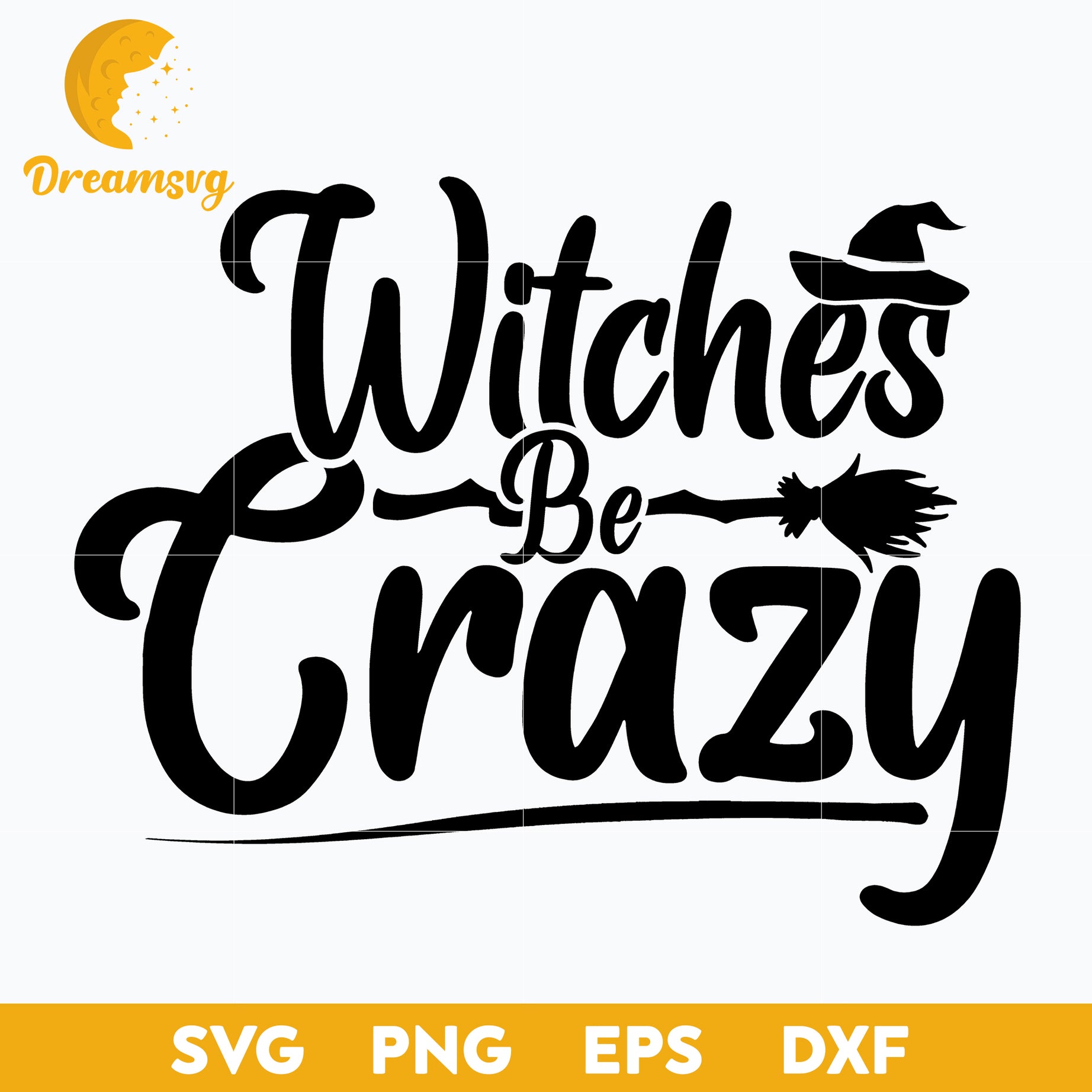 Witches Be Crazy SVG, Hocus Pocus SVG, Halloween svg, png, dxf, eps digital file.