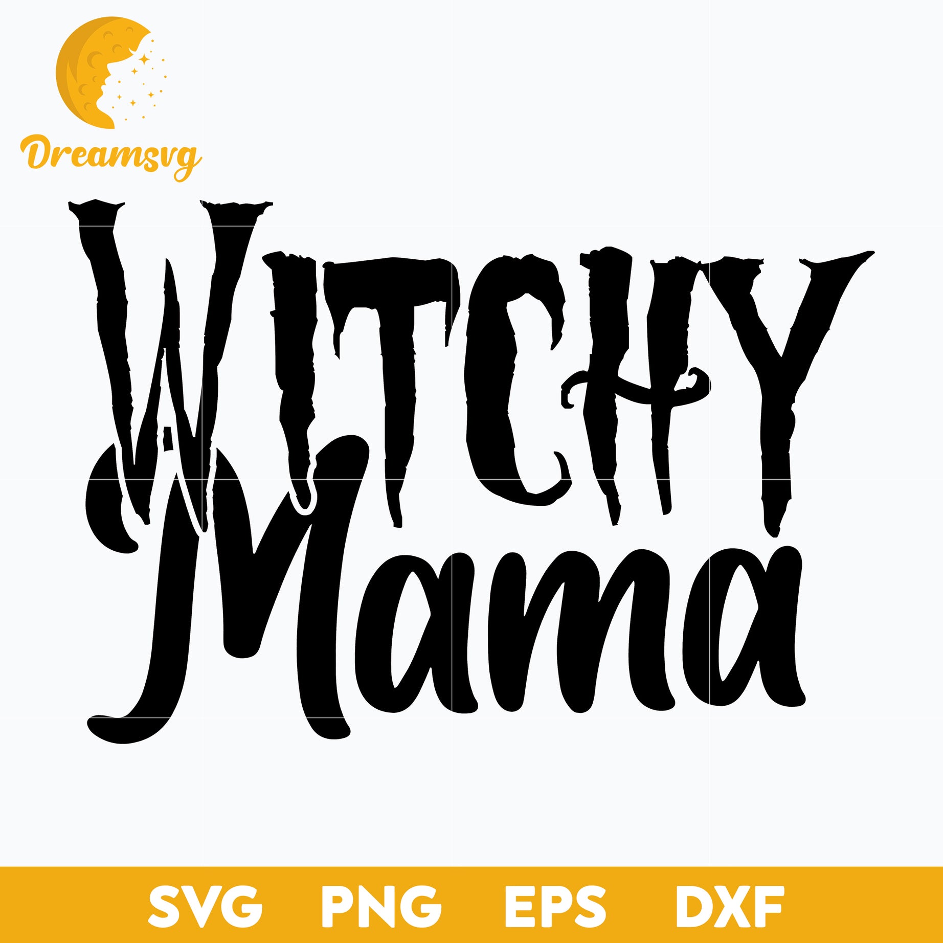 Witchy Mama SVG, Hocus Pocus SVG, Halloween svg, png, dxf, eps digital file.