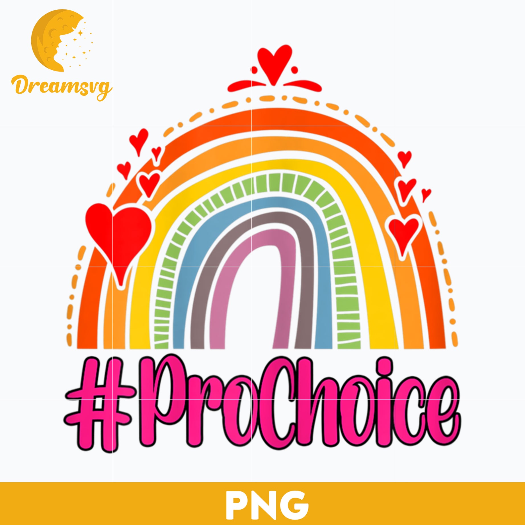 Womens Prochoice Rainbow Feminism Reproductice Right PNG, Trending PNG, PNG file, Digital file.