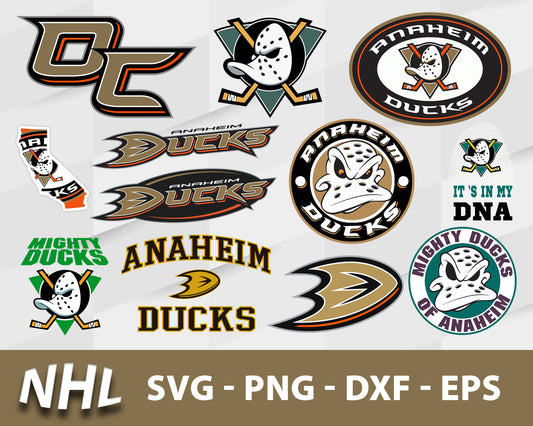 Anaheim Ducks Svg Bundle, Anaheim Ducks Svg, Sport Svg, Nhl Svg, Png, Dxf, Eps Digital File.