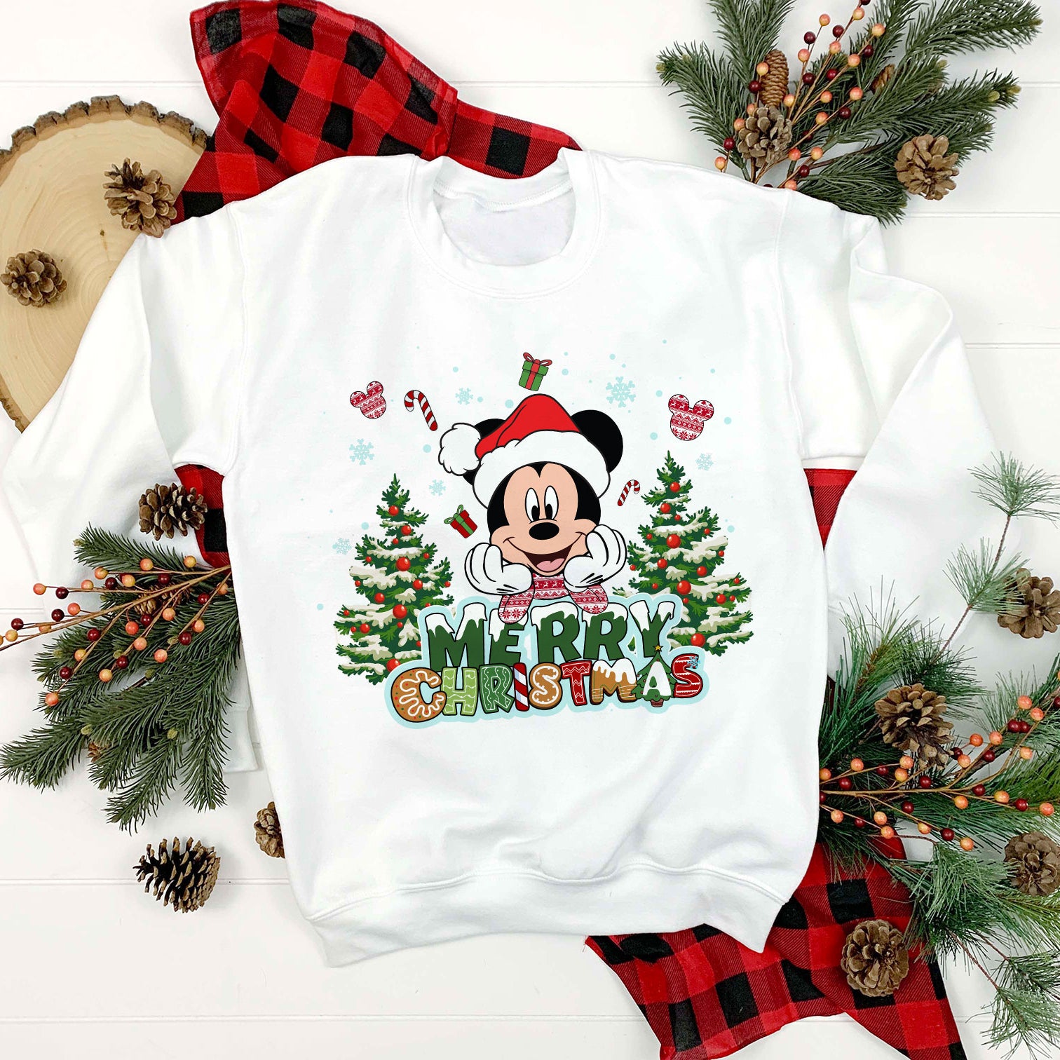 Mickey Merry Christmas PNG, Disney Christmas PNG, Christmas PNG.