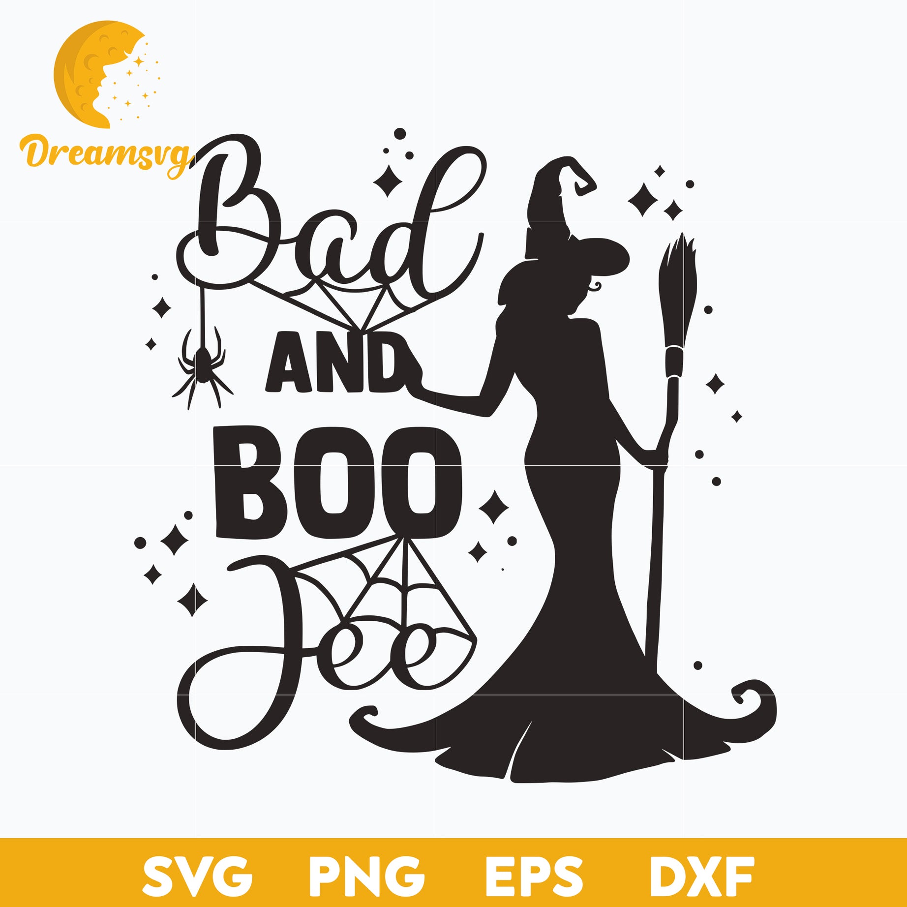 Bad and boo jee SVG