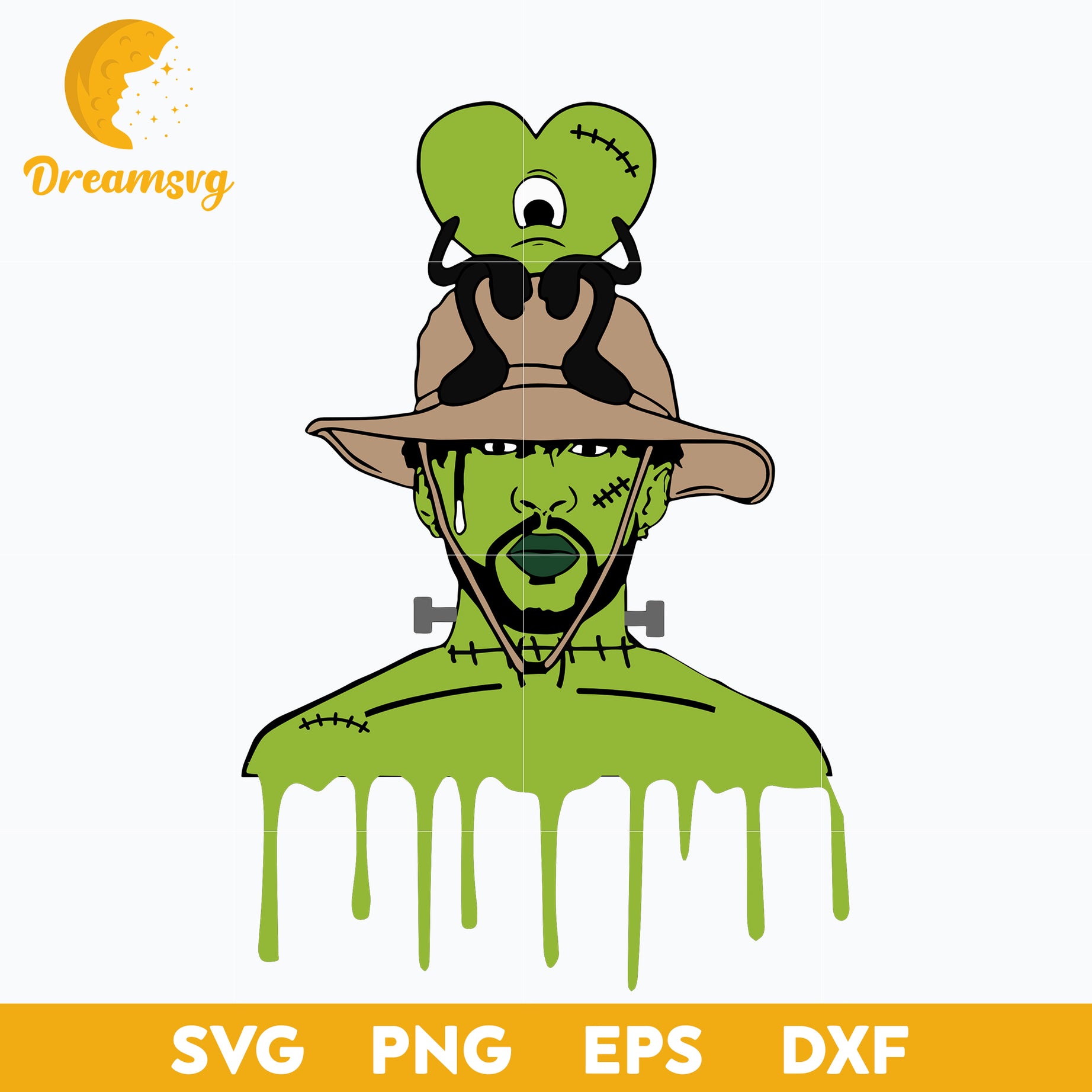 Bad Bunny Halloween Svg