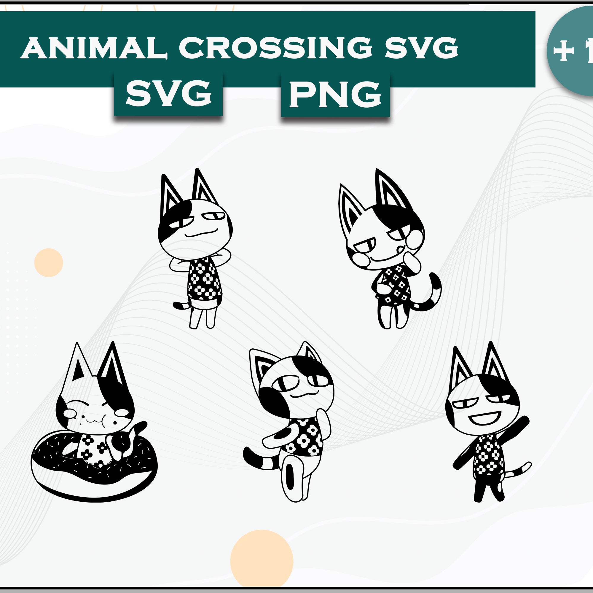 10+ Bob Pack Svg Bundle, Animal Crossing Svg Bundle, Animal Crossing Svg, Cartoon svg, png digital file