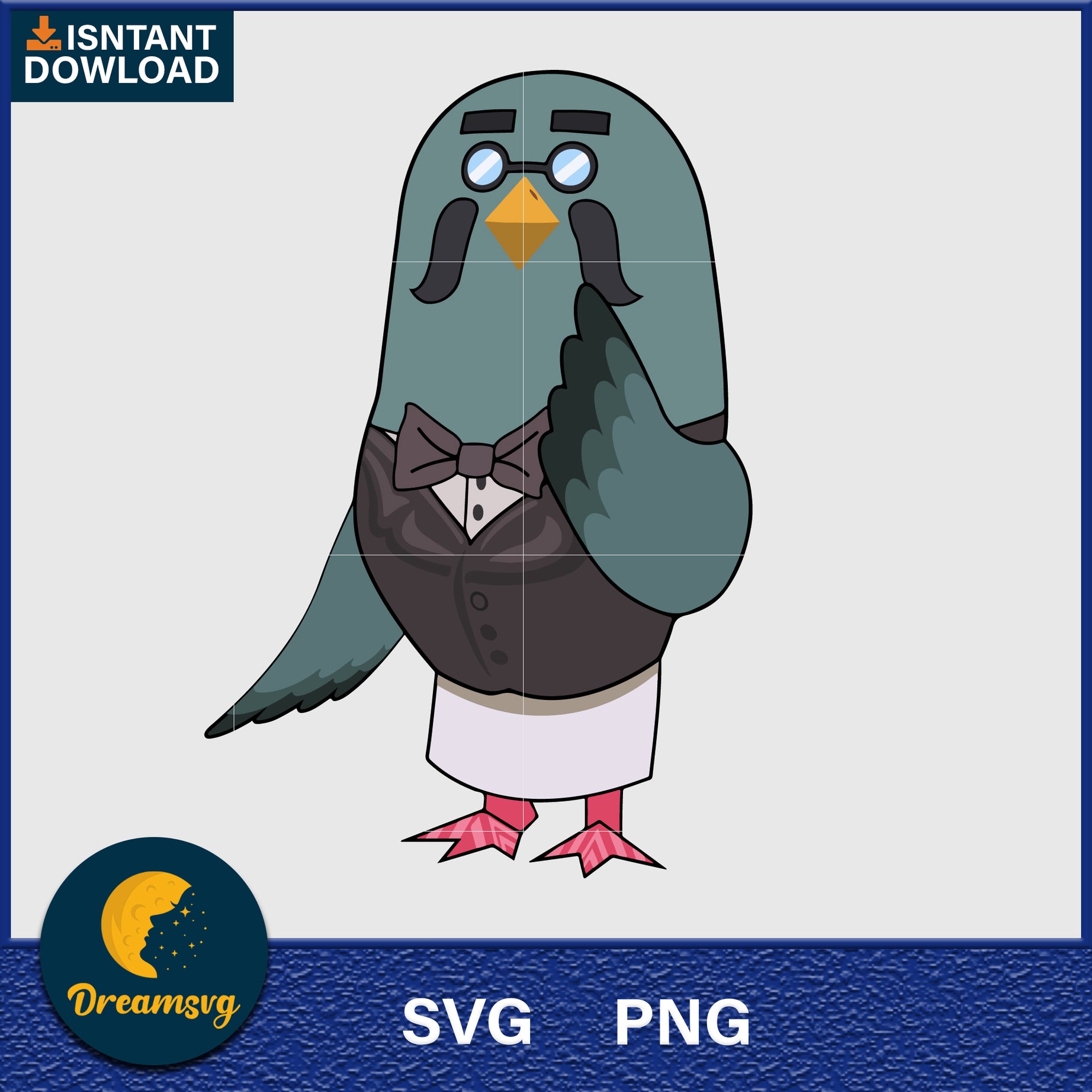 Bruster Animal Crossing Svg, Animal Crossing Svg, Animal Crossing Png, Cartoon svg, svg, png digital file