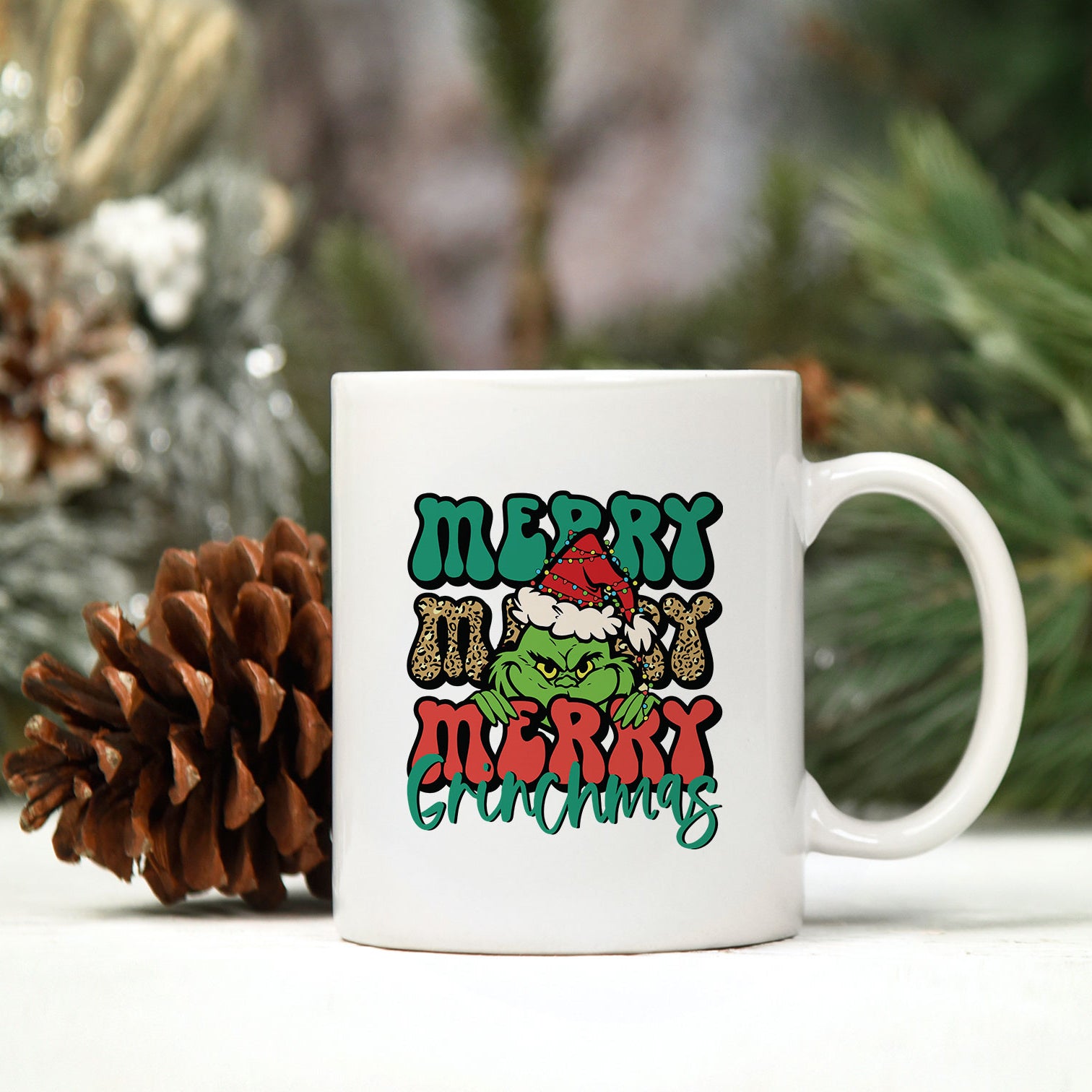 Merry Merry Merry Grinchmas Christmas SVG,  Christmas SVG.