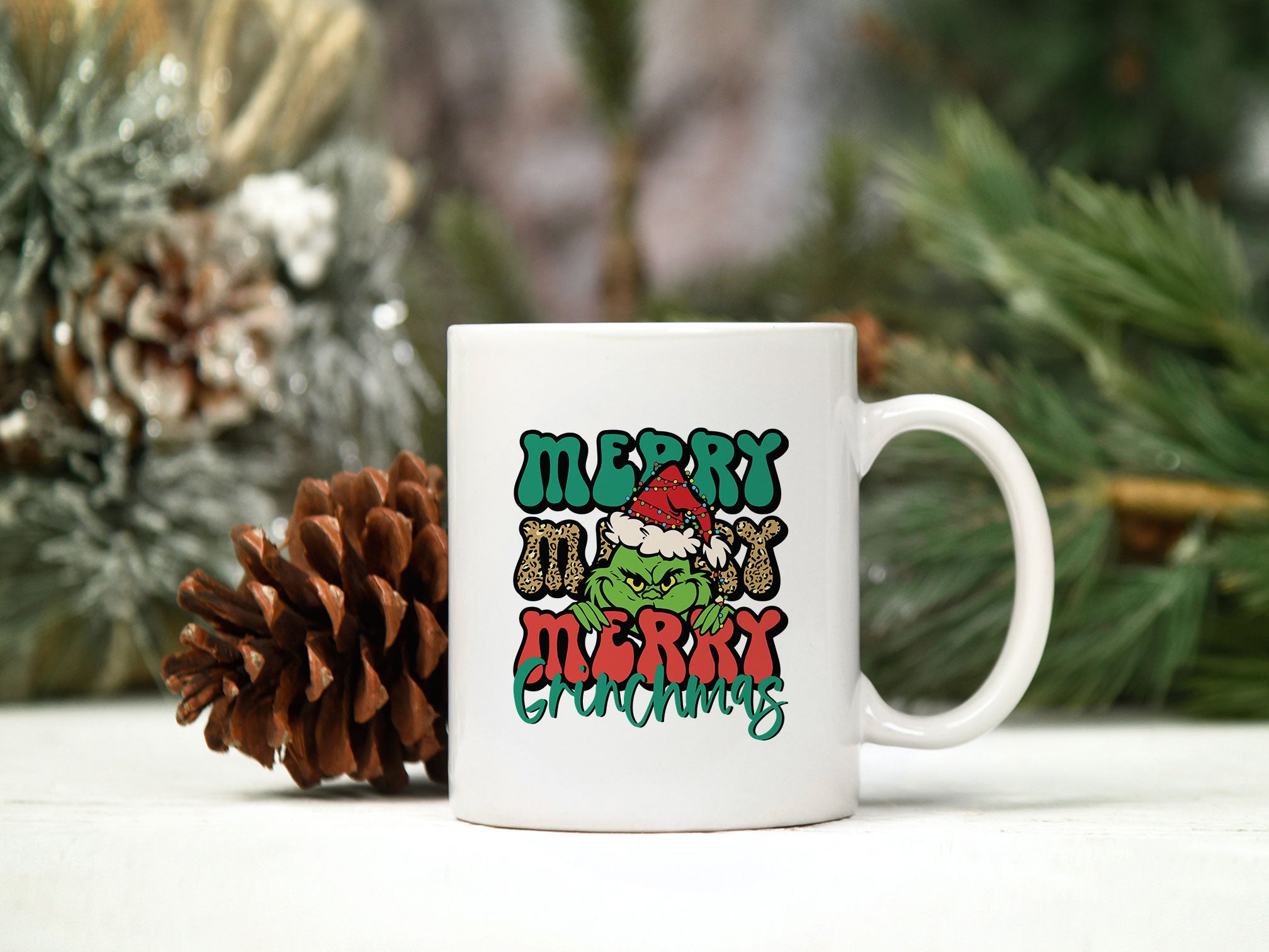 Merry Merry Merry Grinchmas Christmas SVG,  Christmas SVG.