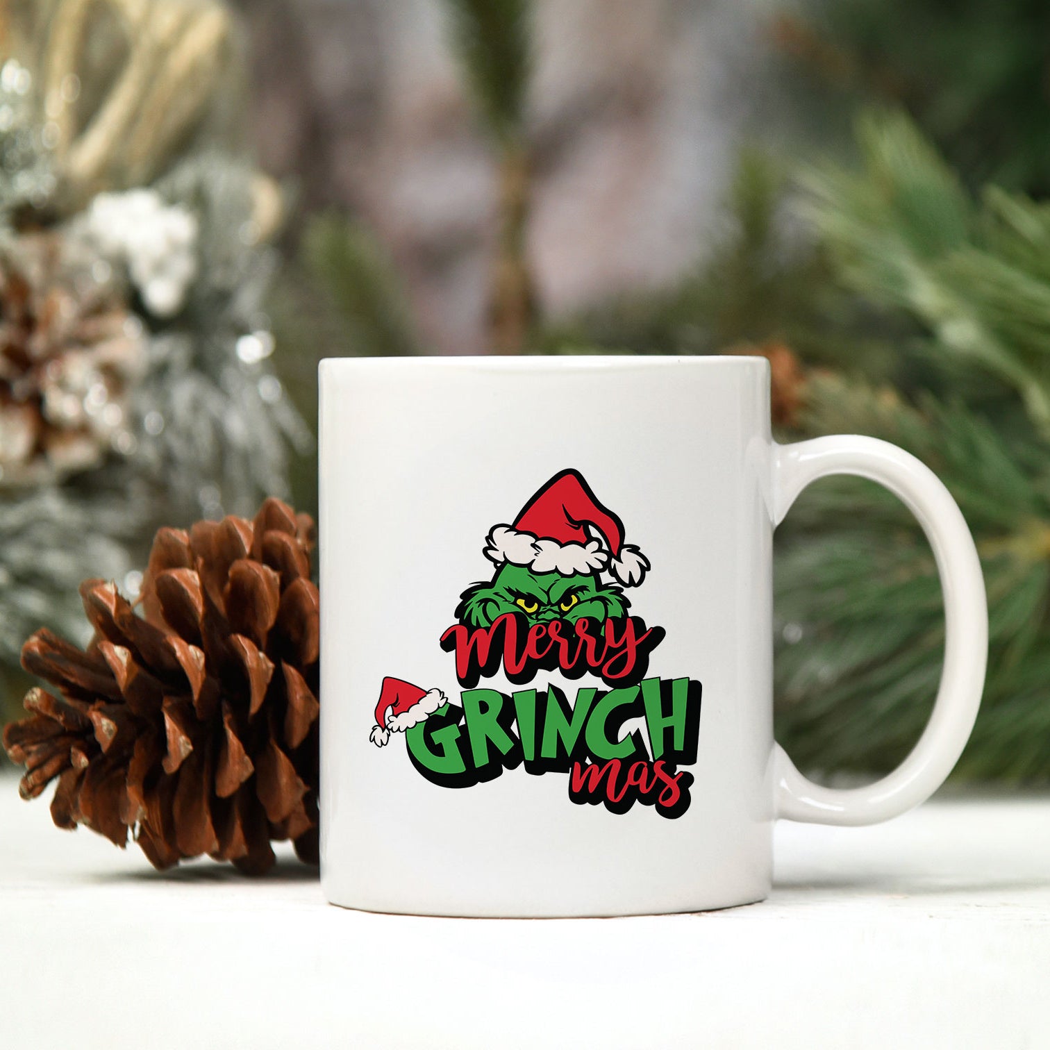 Grinchmas Merry Christmas SVG, Grinch Christmas SVG File