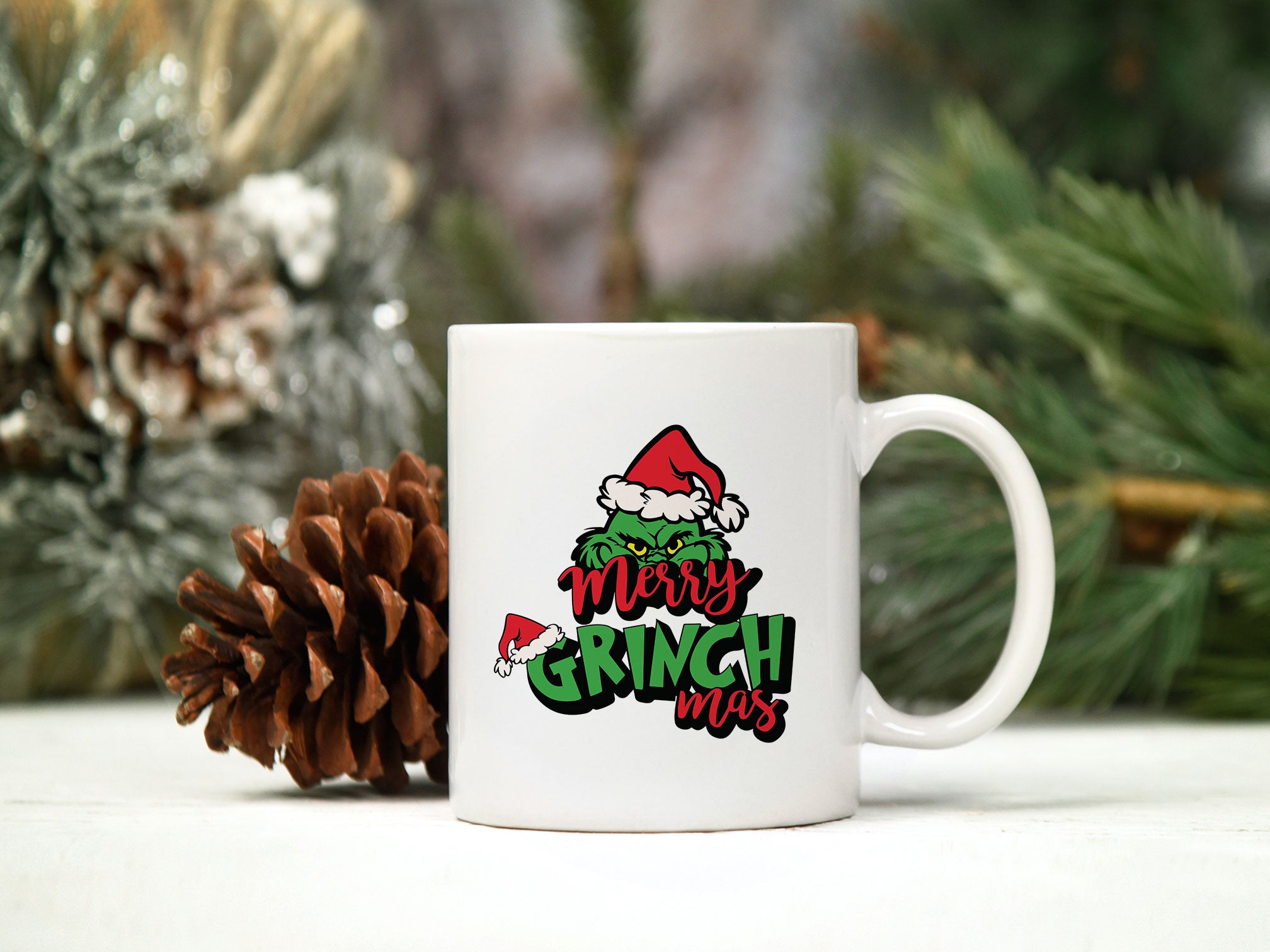 Grinchmas Merry Christmas SVG, Grinch Christmas SVG File