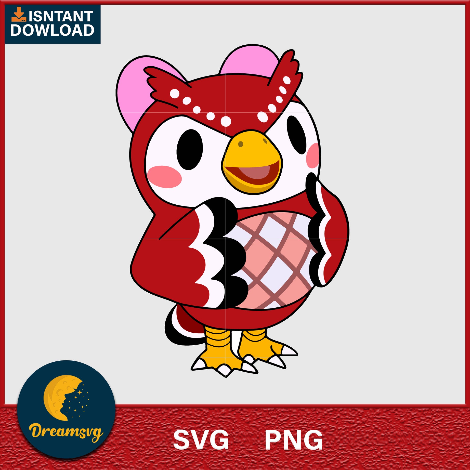 Booker Animal Crossing Svg, Animal Crossing Svg, Animal Crossing Png, Cartoon svg, svg, png digital file