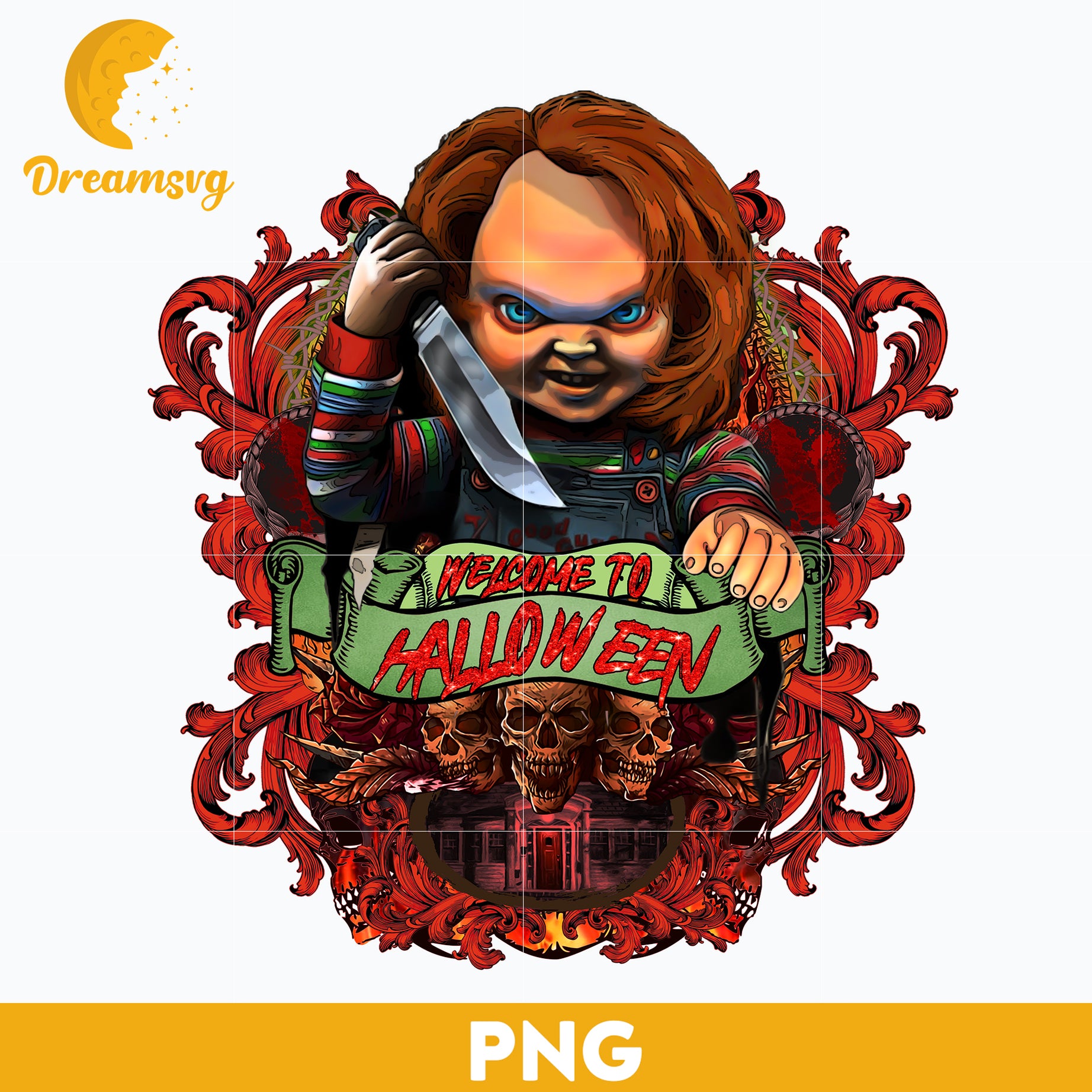 Chucky PNG, Horror movies PNG, Horror Characters PNG, Halloween Horror Movie Killers, Horror Movie Killers PNG, Digital files
