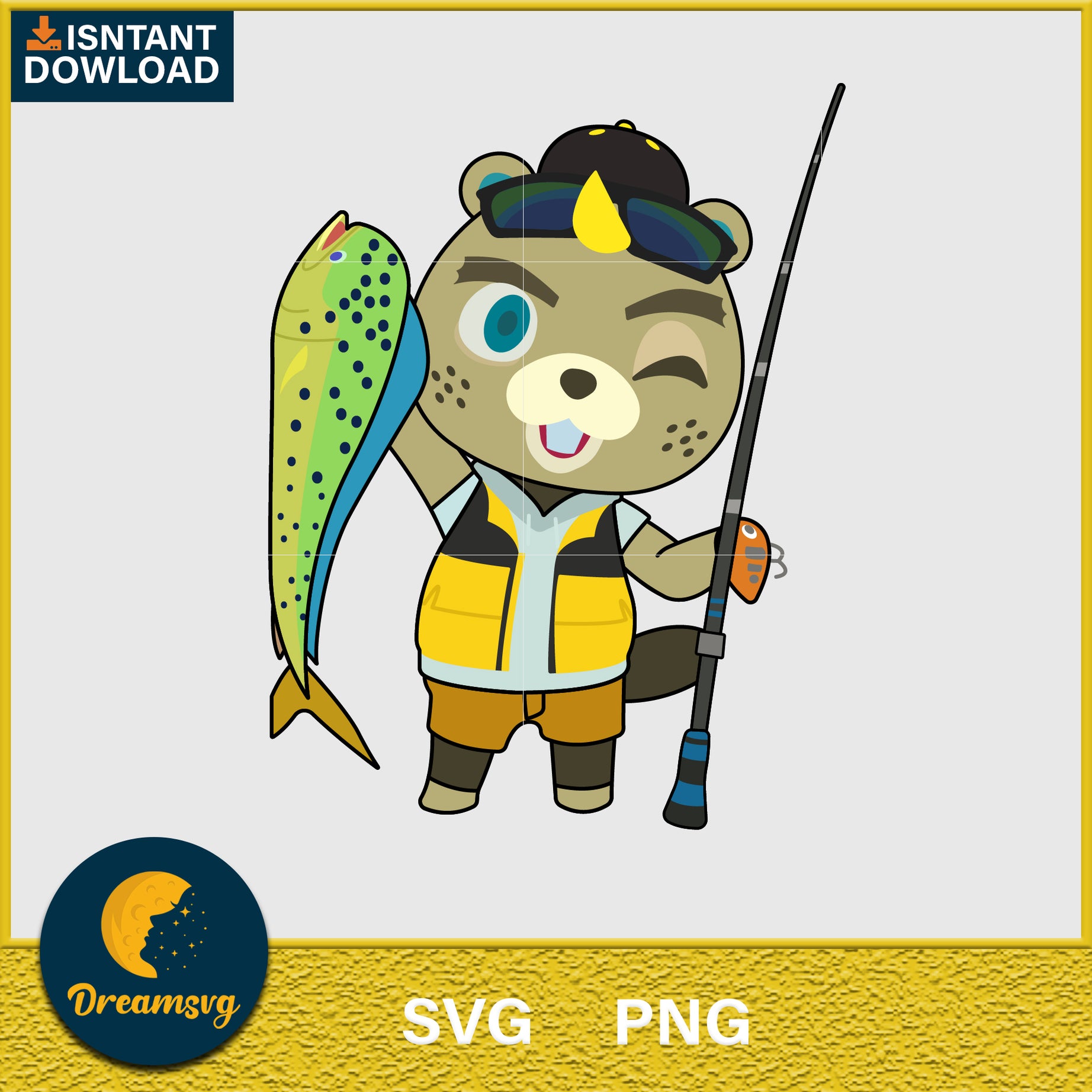 CJ Animal Crossing Svg, Animal Crossing Svg, Animal Crossing Png, Cartoon svg, svg, png digital file