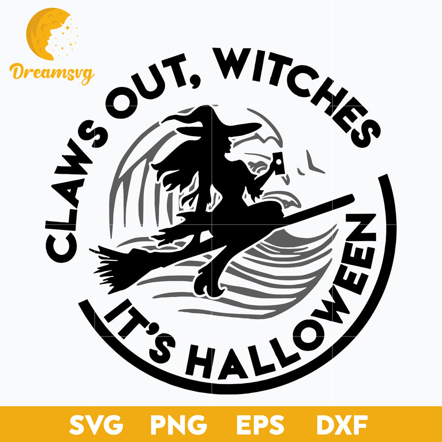Claws out witches svg, Halloween svg, png, dxf, eps digital file.