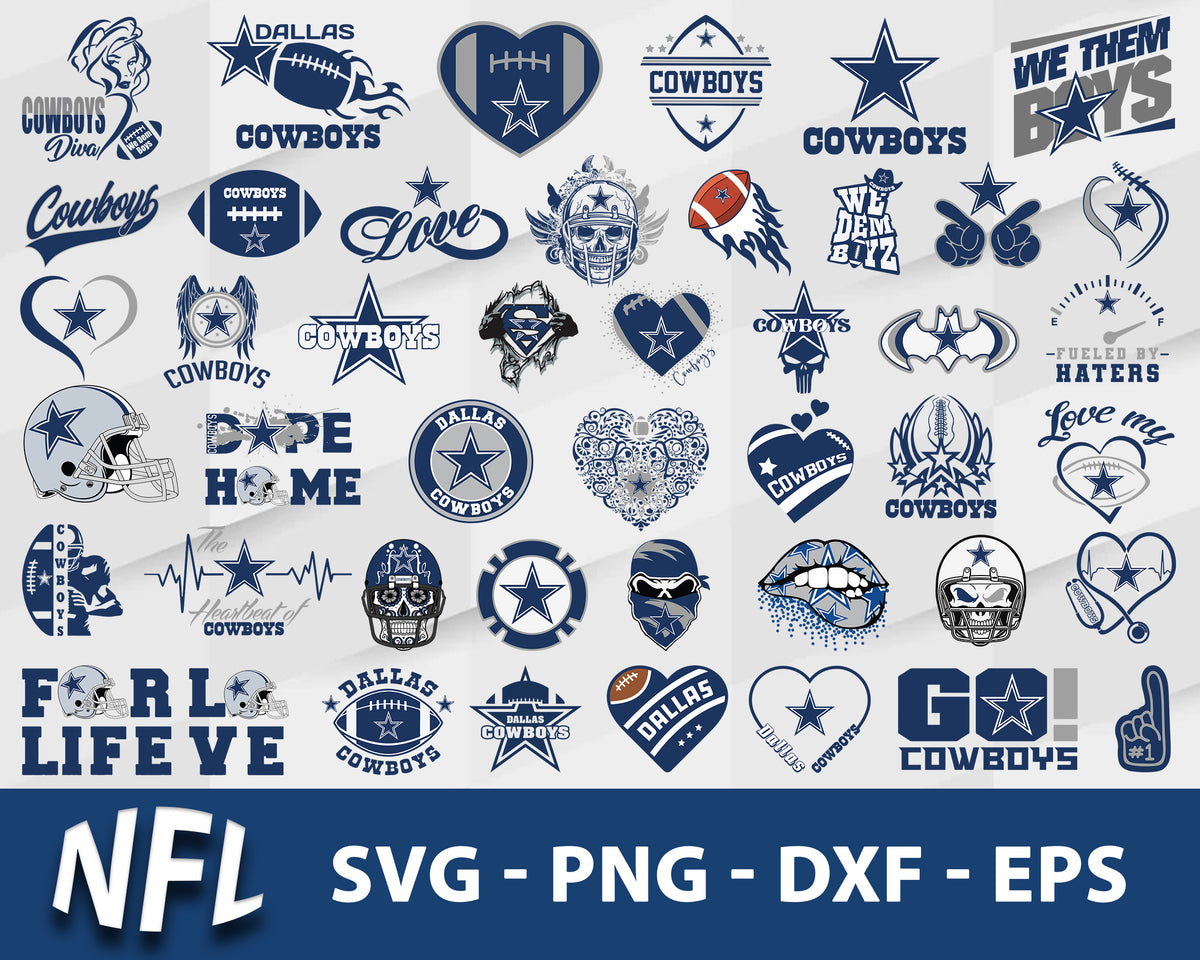 Dallas Cowboys Svg Bundle, Dallas Cowboys Svg, Sport Svg, Nfl Svg, Png ...
