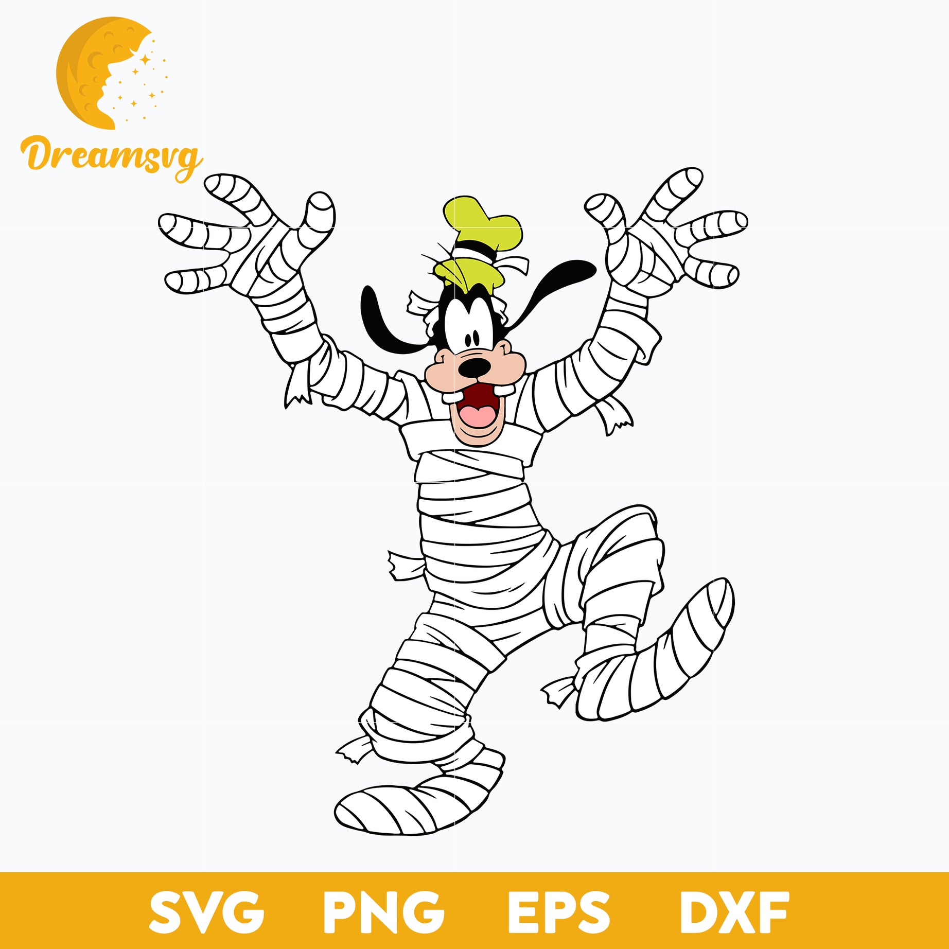 Pluto halloween Svg, Pluto Svg, Halloween Svg, png, dxf, eps digital file.