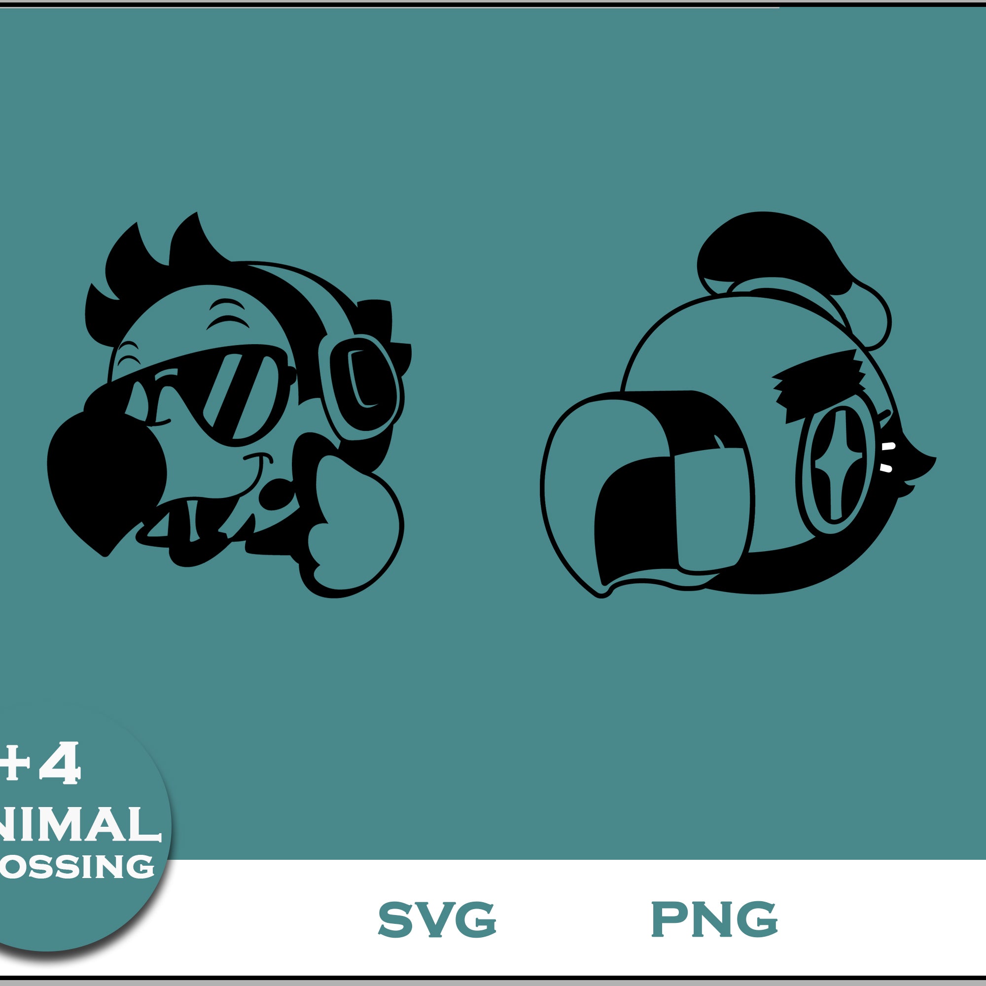 Dodo Animal Svg Bundle, Animal Crossing Svg Bundle, Animal Crossing Svg, Cartoon svg, png digital file