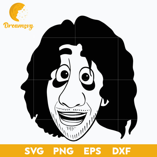 Bruno Madrigal outline, Encanto svg, Bundle Encanto svg, Birthday Party svg, Birthday svg, cut files for cricut silhouette, layered svg, cricut svg, png, dxf, eps digital file.