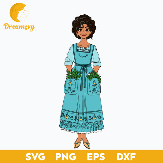 Julieta Madrigal, Encanto svg, Bundle Encanto svg, Birthday Party svg, Birthday svg, cut files for cricut silhouette, layered svg, cricut svg, png, dxf, eps digital file.