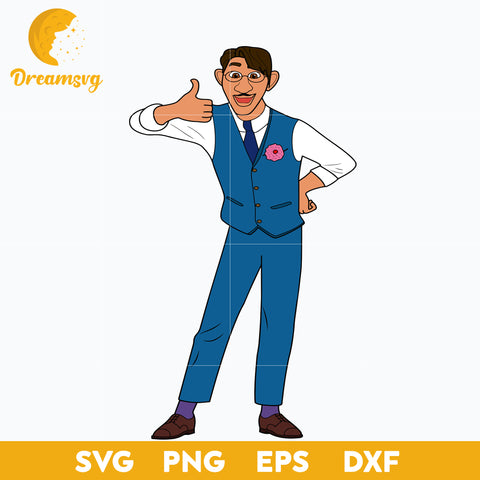 Agustín Madrigal, Encanto svg, Bundle Encanto svg, Birthday Party svg, Birthday svg, cut files for cricut silhouette, layered svg, cricut svg, png, dxf, eps digital file.